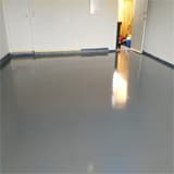 Grey Epoxy garage floor